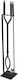 Vevor Fireplace Tongs Black