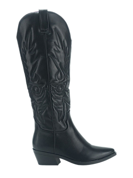 Super Mode Damenstiefel Schwarz