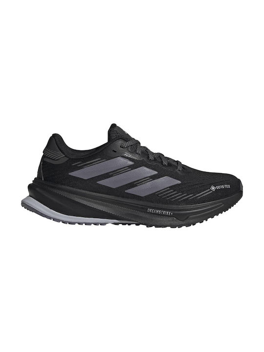 Supernova Rise Women's Running Sport Shoes Black Waterproof With Gore-Tex Membrane