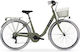MBM People 28" 2025 Green City Bicycle with 7 S...