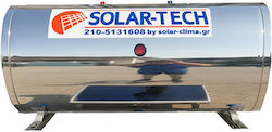 Solar-Tech Бойлер за слънчева вода 160лт Inox Двойно действие