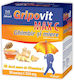Zdrovit Gripovit MAX C 850mg Supliment pentru Întărirea Sistemului Imunitar 10 Plicuri Ghimbir