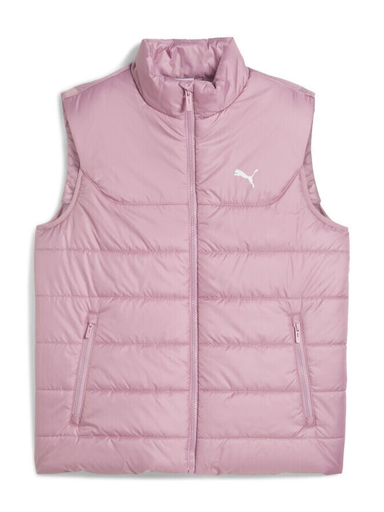 PUMA Kids' Sports Jacket Sleeveless Pink