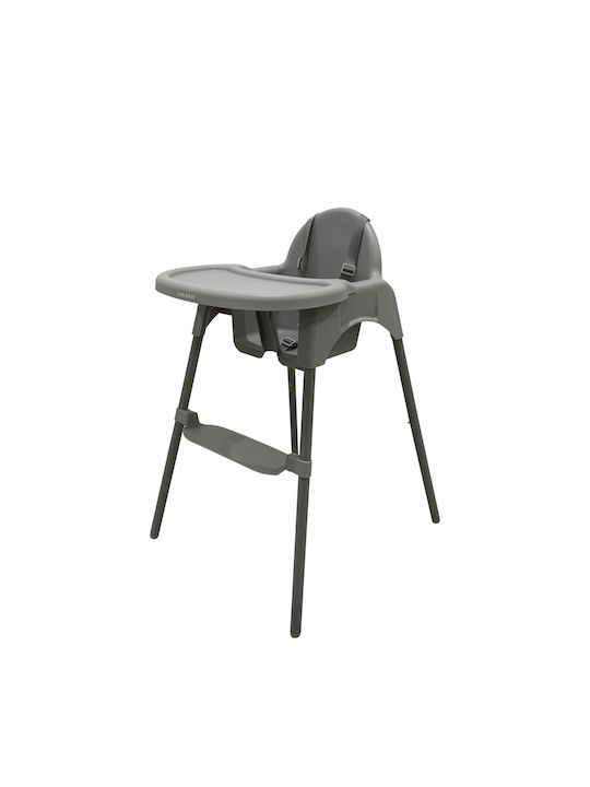 Fun Baby Baby Highchair 2 in 1 Gray