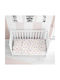 Dimcol Baby Duvet Cover White-pink 120x160cm