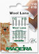 Set 5 Sticknadeln Feinheit 110 Madeira Wolle 9452