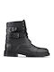 Piele Negru Ghete barbati