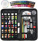 Set Premium De Cusut 172 Piese Ace Fire Colorate Foarfece Nasturi Ruleta De Măsurat Degetar Accesorii Complete Geantă Organizatoare Portabilă Onuvio
