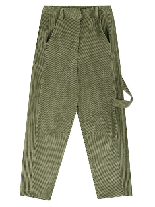 Pantaloni din Catifea pentru Copii Kaki