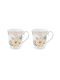 Easylife Set Christmas Mugs Porcelain Multicolored 2pcs