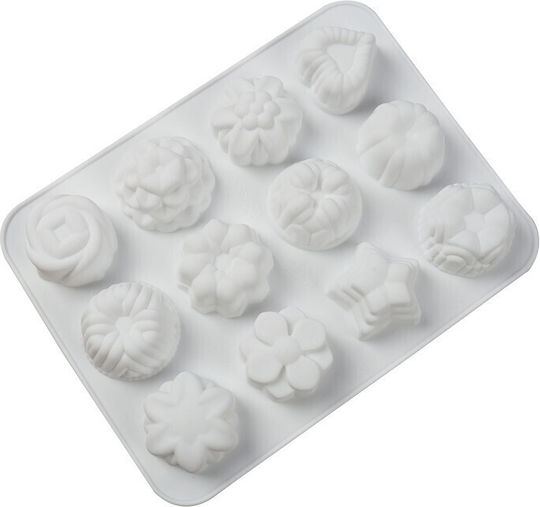Silicone Mold Cupcakes-muffins 21x16.5x2.5cm