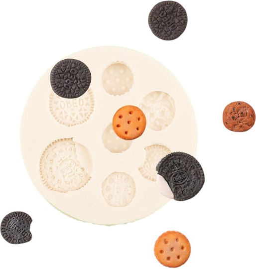 Silicone Mold Cookie Miniatures 7.5x7.5cm Diy