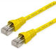 Telegärtner S/FTP Cat.6a Ethernet Network Cable 6m Yellow 1pcs