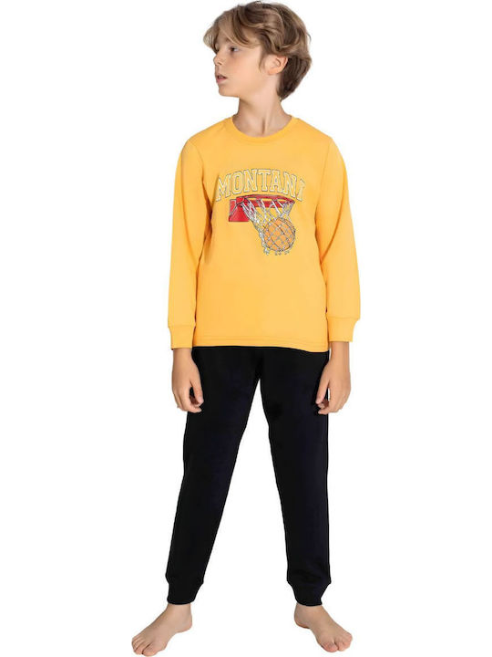Tarik Kids' Pajamas Winter Yellow