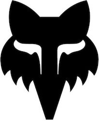 Fox Head 4 Inch Die Cut Vinyl Decorative Sticker