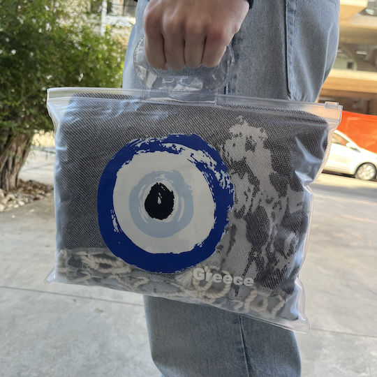 Pestemal Πετσέτα Θαλάσσης Βαμβακερή Γκρι 180x100εκ.