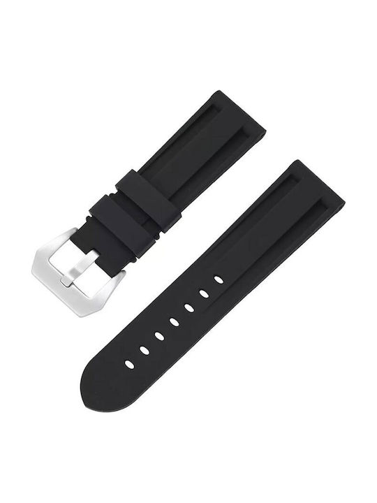 Wsshe Rubber Strap Black 22mm