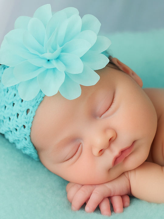 Kids Headband Green 1pc
