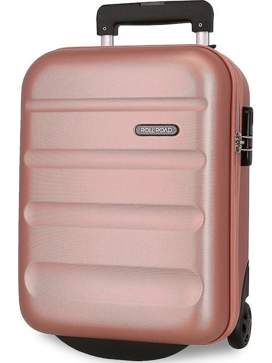Roll Road Flex Cabin Suitcase Nude with 2 Wheel...