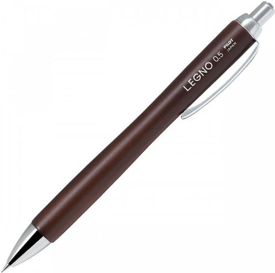 Pilot Legno Natural Wood Dark Brown 0.5mm Mechanical Pencil Hle-1sk-dbn 4902505546396