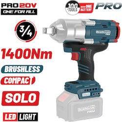 Bormann Pro BBP5390 Μπουλονόκλειδο 20V Solo 3/4" Bormann Pro BBP5390 Μπουλονόκλειδο 20V Solo 3/4"