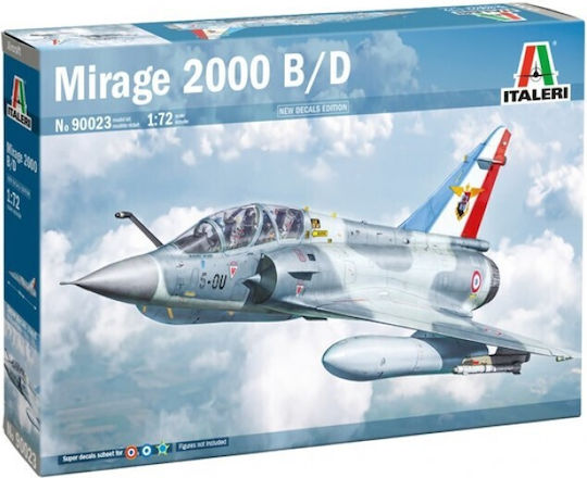 Italeri Mirage 2000 B D Haf Scale 1:72 90023
