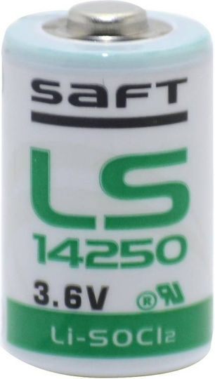 Μπαταρία Saft Ls 14250 Li-socl2 250mah 3.6v 1/2aa