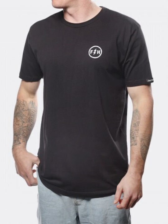 T-shirt Μαύρο