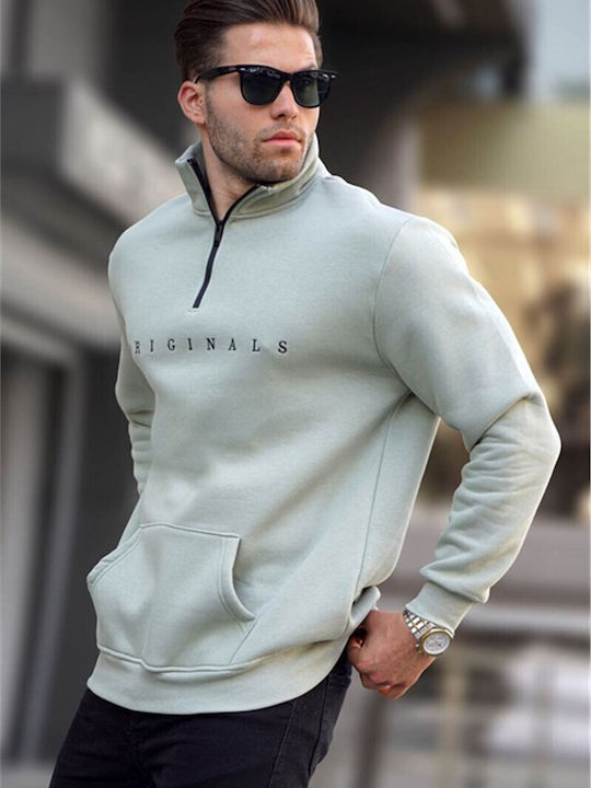 madmext Суитшърт Mint #361348