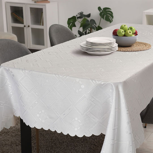 Whitegg Tablecloth White 140x140cm