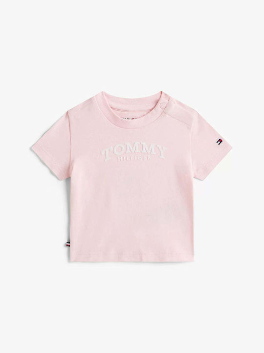 Kids' T-shirt Pink Monotype