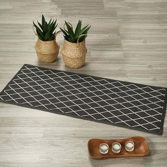 Whitegg Pat51 Rug Rectangular Black