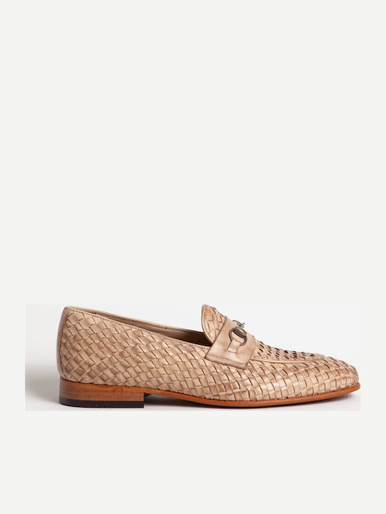 Mocasini barbati in Bej Culori