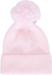 Celestino Pom Pom Beanie Γυναικείος Σκούφος Πλεκτός