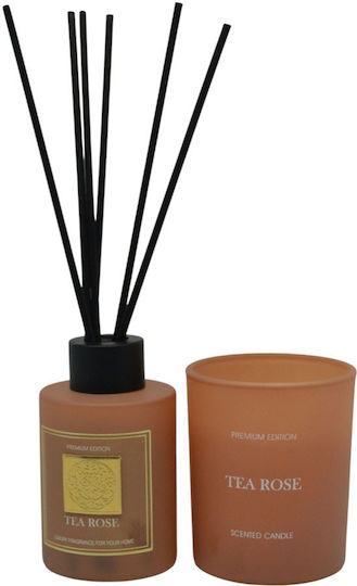 Ankor Σετ Diffuser με Άρωμα Τριαντάφυλλο 849680 50ml