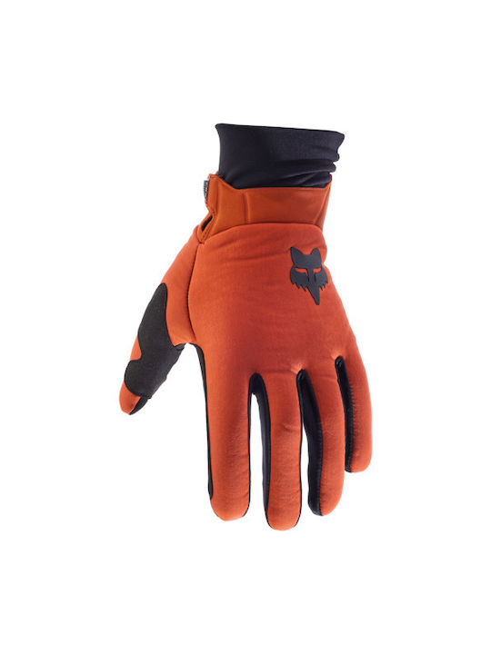 Fox Defend Thermo Glove Cycling Gloves Orange