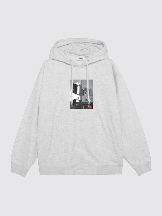 Obey Los Angeles Photo Sweatshirt with Hood Hea...