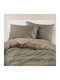 Borea Set Cearșafuri cu Elastic 160x200+40cm. Honor Ladi 4buc