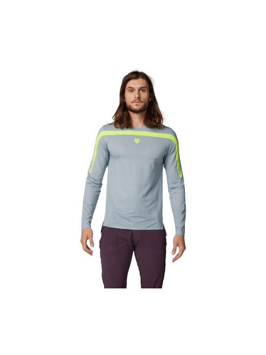 Fox Flexair Lange Ärmel Radtrikot Gray