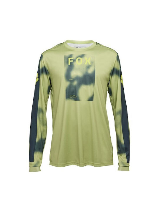 Fox Ranger Short Sleeves Cycling Jersey Green