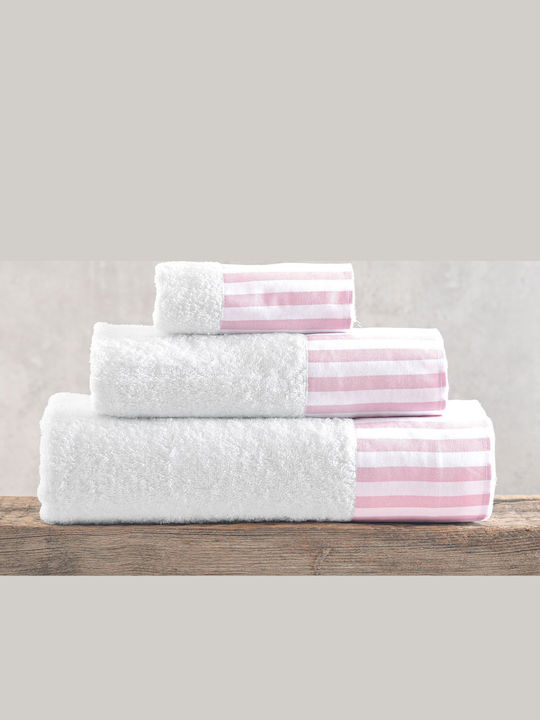 Rythmos Bath Towel Set 3pcs Eloise Pink