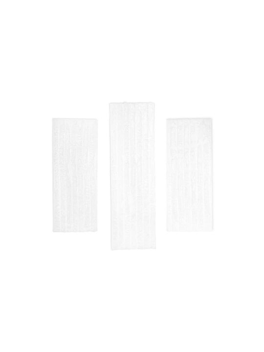 Mc Decor Σετ Μοντέρνα Χαλιά Κρεβατοκάμαρας Ecru 27094 3τμχ