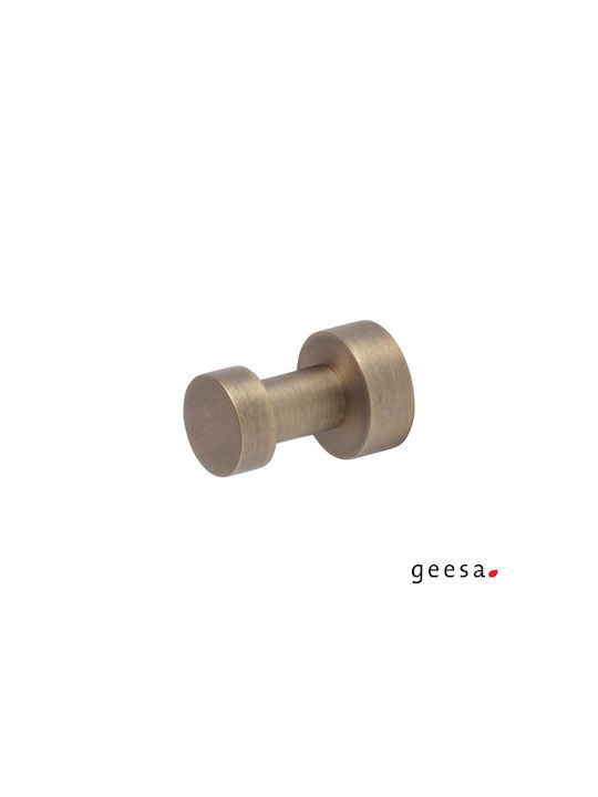 Geesa Nemox Haken Badezimmer Einzeln Schrauben Bronze