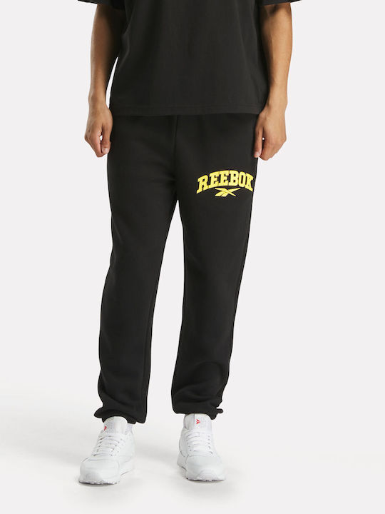 Nellie Jogger Sweatpants with Elastic Black