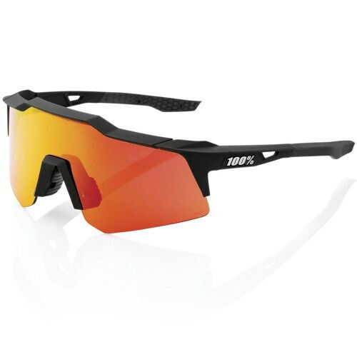 100% Fahrradbrillen Speedcraft XS mit Schwarz Rahmen und Spiegel / Photochrom Linsen