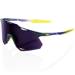 100% Cycling Glasses Hypercraft XS with Purple ...