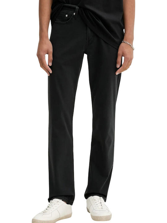 Levi's 514t Men's Elastic Straight Black Jeans Pants