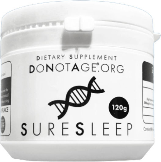DONOTAGE Suresleep Besonderes Nahrungsergänzungsmittel 120gr