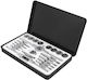 20 Pieces Hand Taps & Dies Set M3-M12 in Metal Case