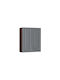 Cabinet Wall Βέγγε/velvet 60x30x72cm